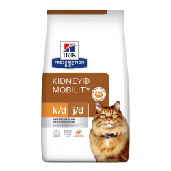 Hill's Prescription Diet K/D + Mobilité chat adulte croquettes poulet 1,5kg