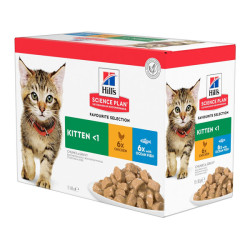 Hill's Science Plan chaton sachets repas mixte 12 x 85gr