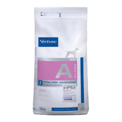 Virbac HPM A2 Allergy Saumon croquettes pour chiens 12kg